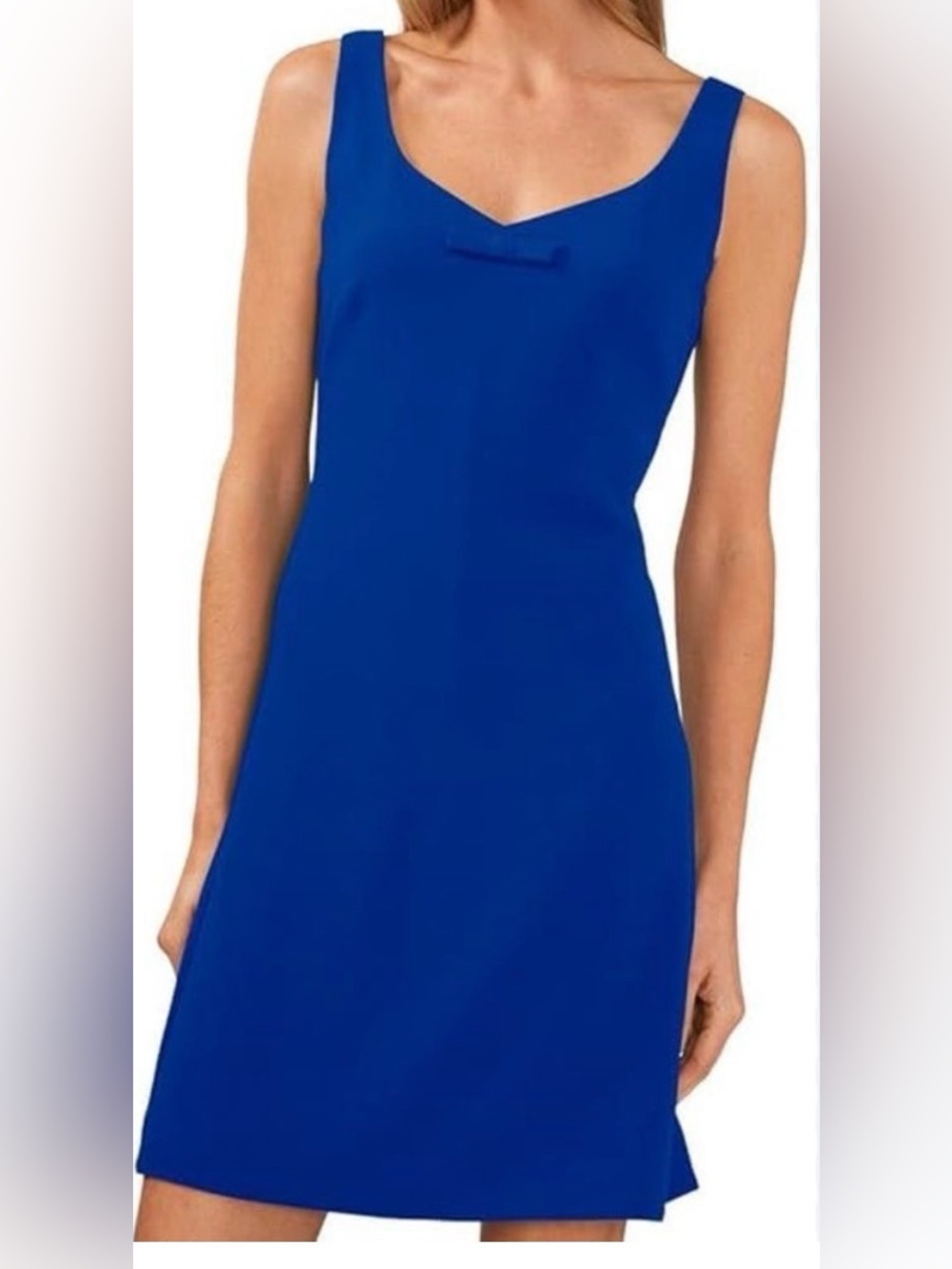 Cece’s Women’s Blue Sleeveless Knee Length Shift Dress, Size 0